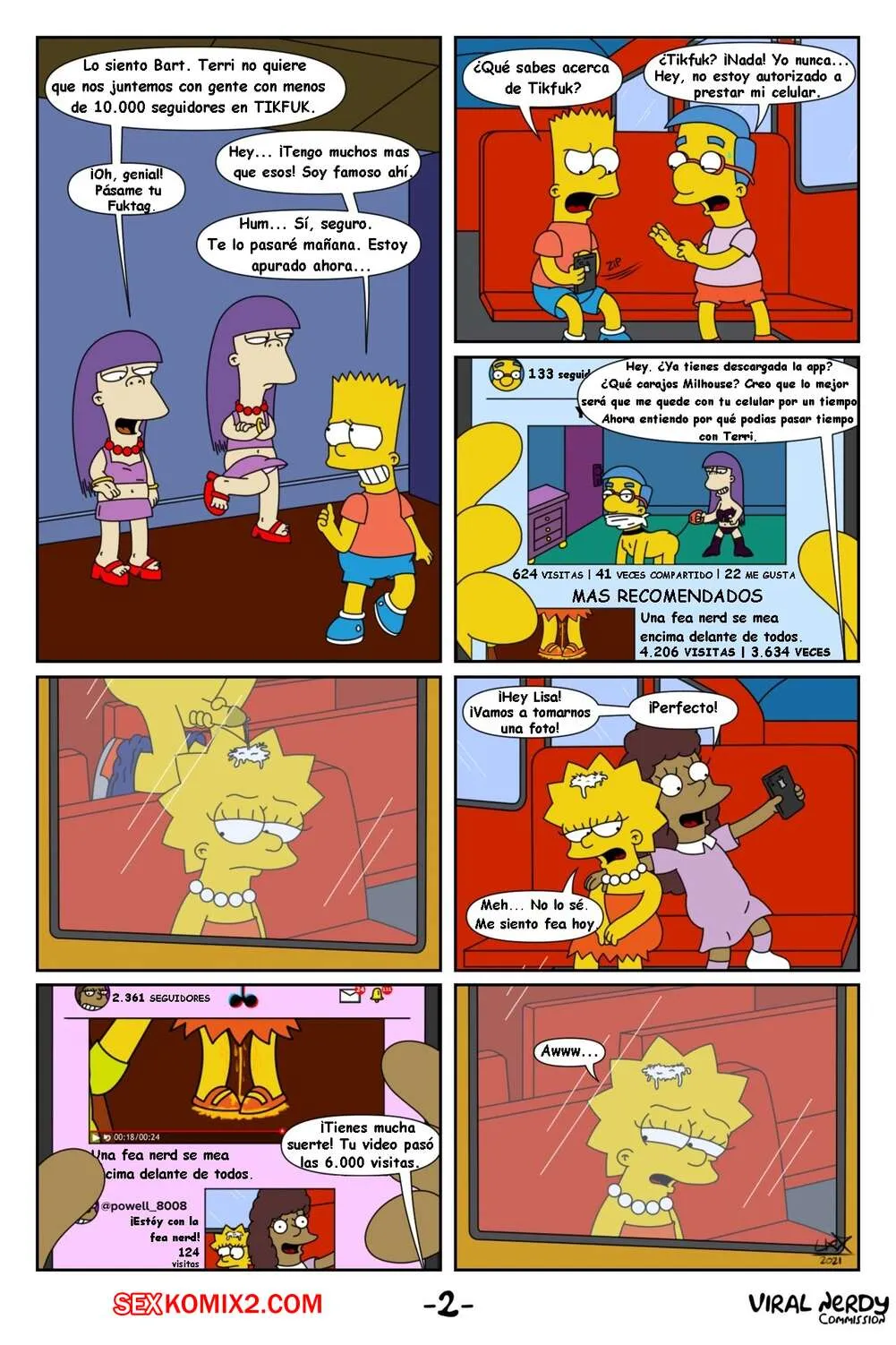 Comic Porno Nerd Viral. Lkx. (#3)