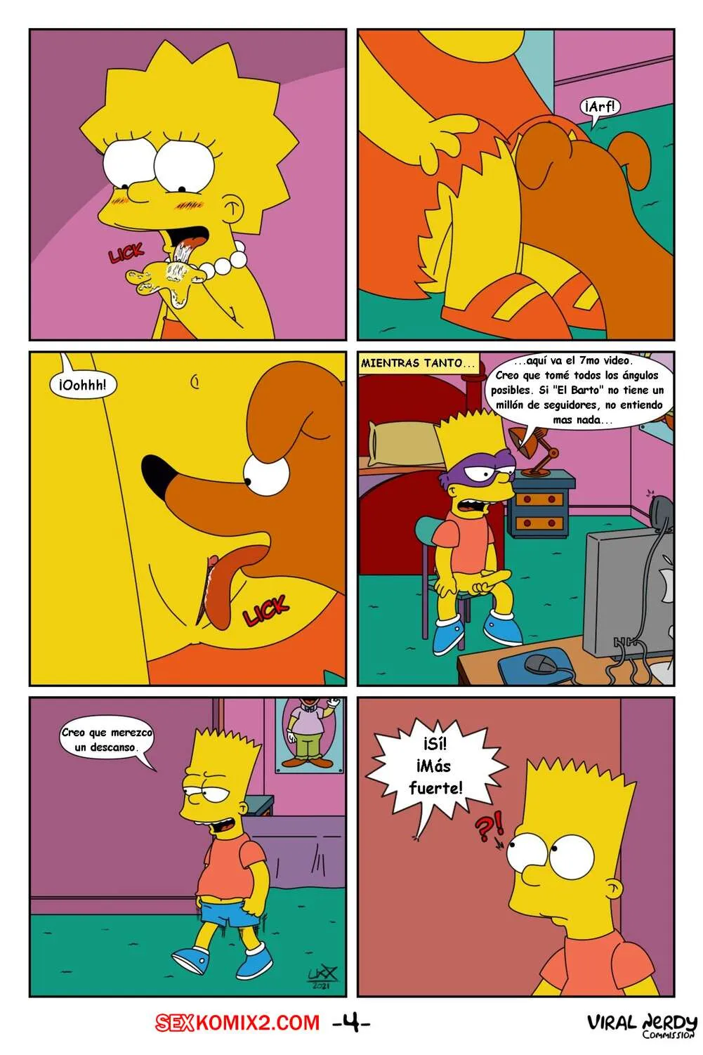 Comic Porno Nerd Viral. Lkx. (#5)