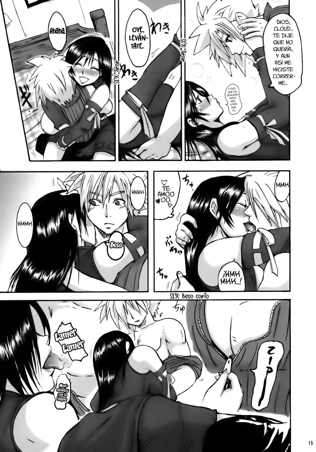 Comic Porno [Loverevo (Waguchi Shouka)] Amor Amor Lockhart La (Final Fantasy Vii Ac) (#15)