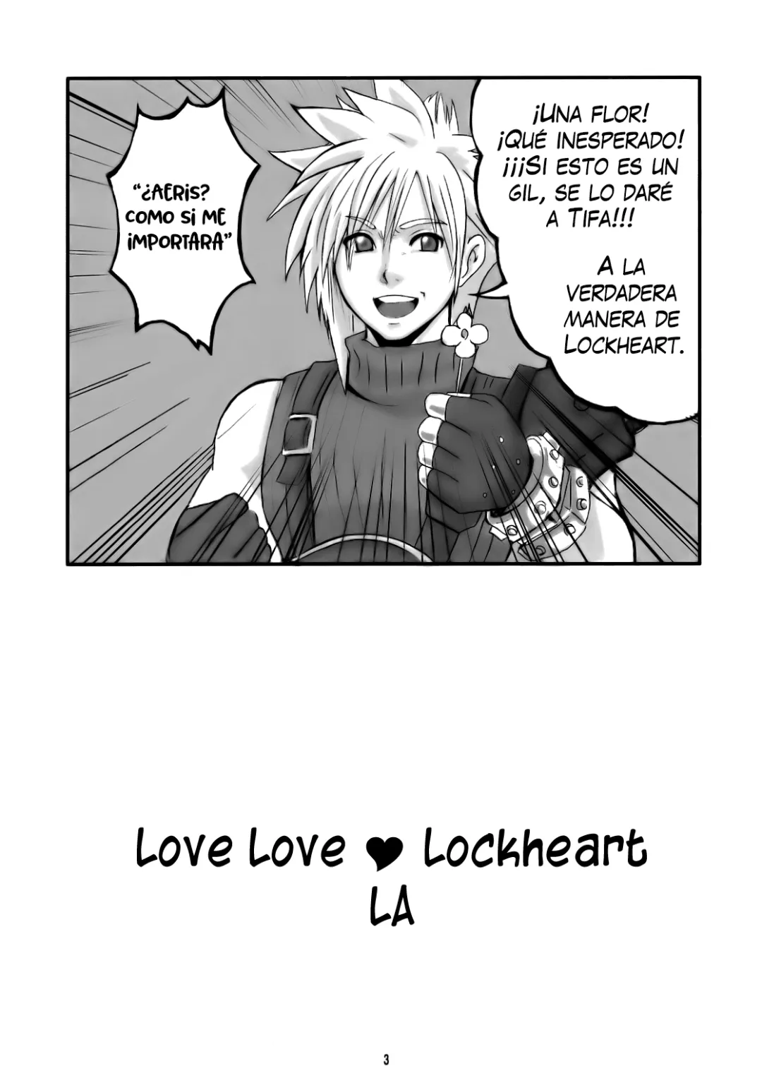 Comic Porno [Loverevo (Waguchi Shouka)] Amor Amor Lockhart La (Final Fantasy Vii Ac) (#3)