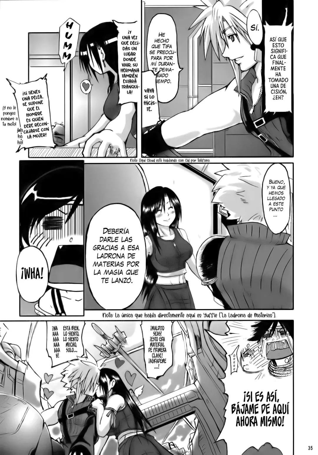 Comic Porno [Loverevo (Waguchi Shouka)] Amor Amor Lockhart La (Final Fantasy Vii Ac) (#35)