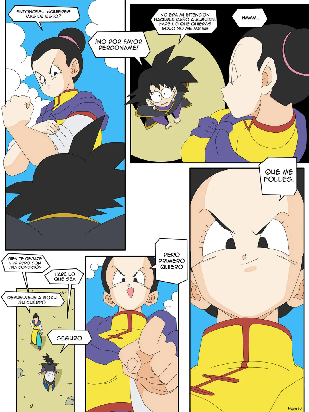 Comic Porno [Botbot] Dragon Ball Yamete — Zamasus Ambition (Dragon Ball Super) (#11)