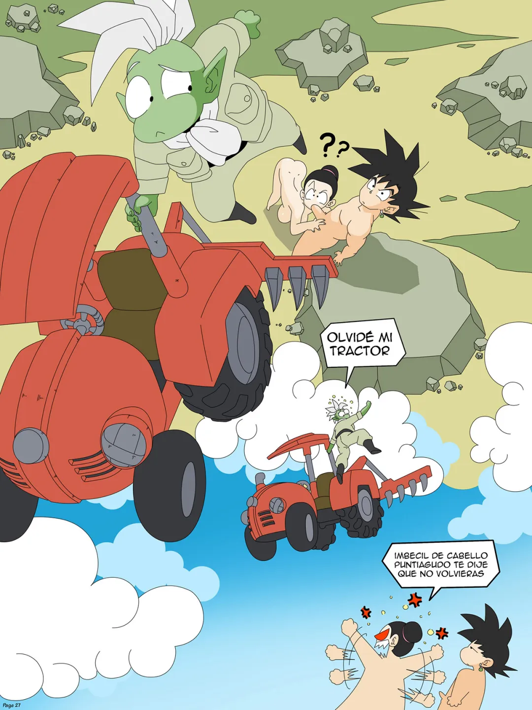 Comic Porno [Botbot] Dragon Ball Yamete — Zamasus Ambition (Dragon Ball Super) (#28)