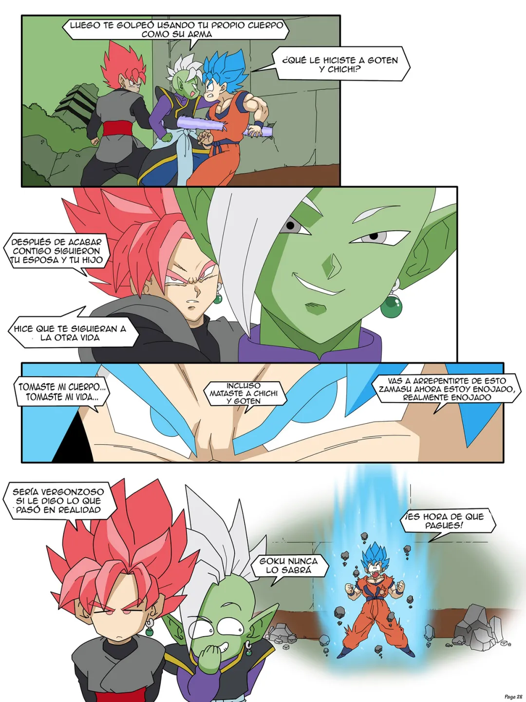Comic Porno [Botbot] Dragon Ball Yamete — Zamasus Ambition (Dragon Ball Super) (#29)