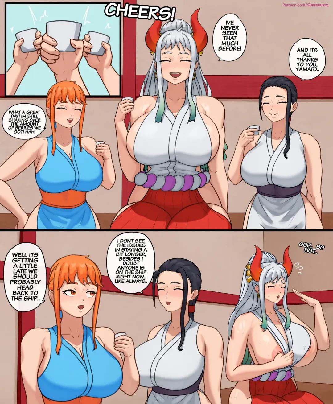 Comic Porno Yamato’s All-Nighter At Onigashima - Superbusty (#1)