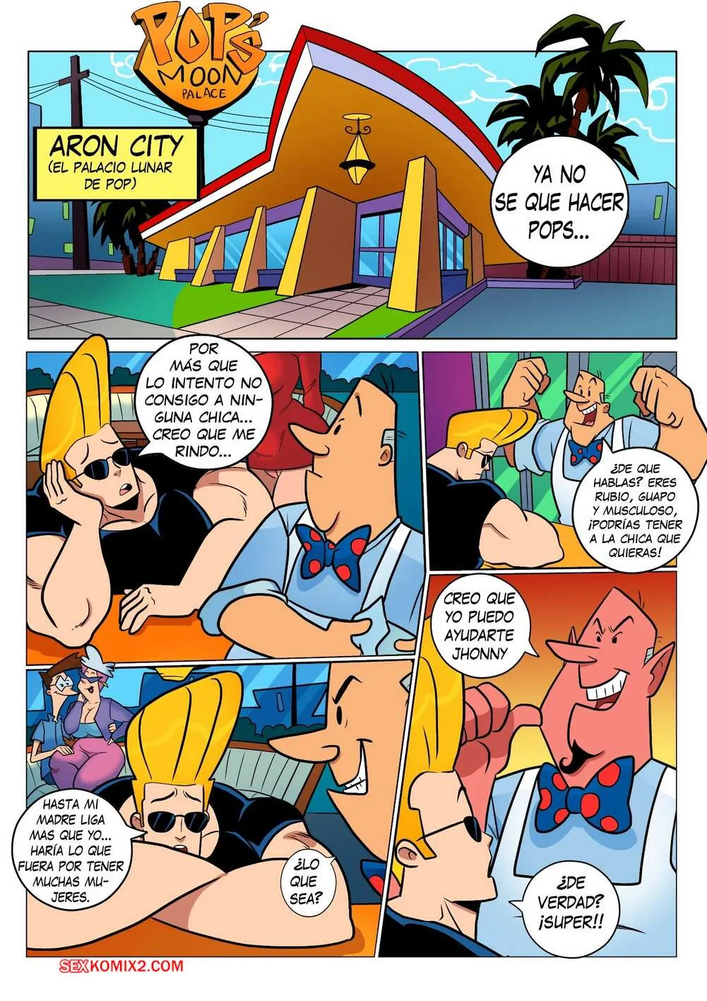 Comic Porno Bravo Johnny. Gansoman (#3)