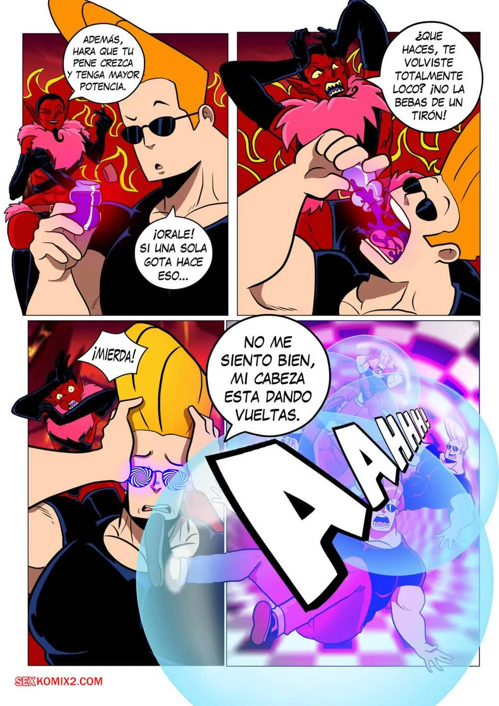 Comic Porno Bravo Johnny. Gansoman (#6)