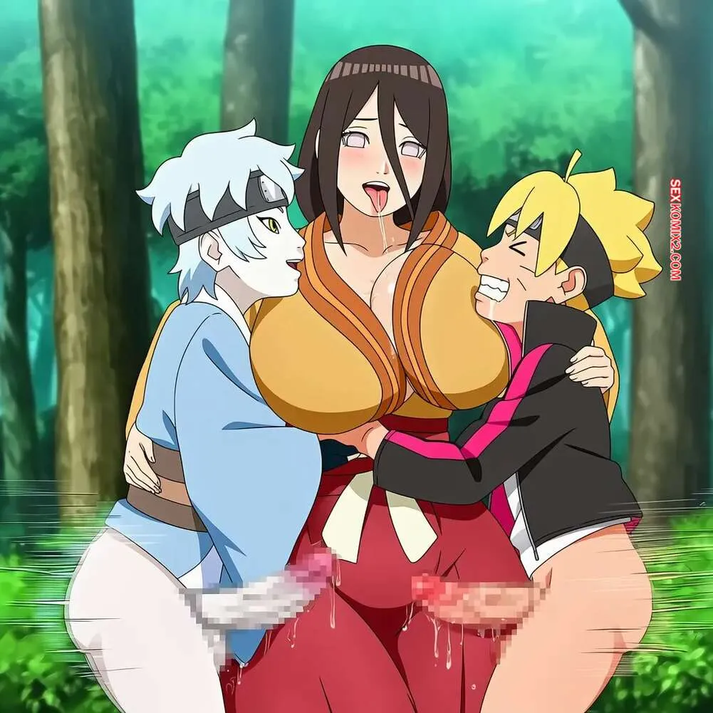 Comic Porno Hanabi X Boruto X Mitsuki. Tbaanime (#18)