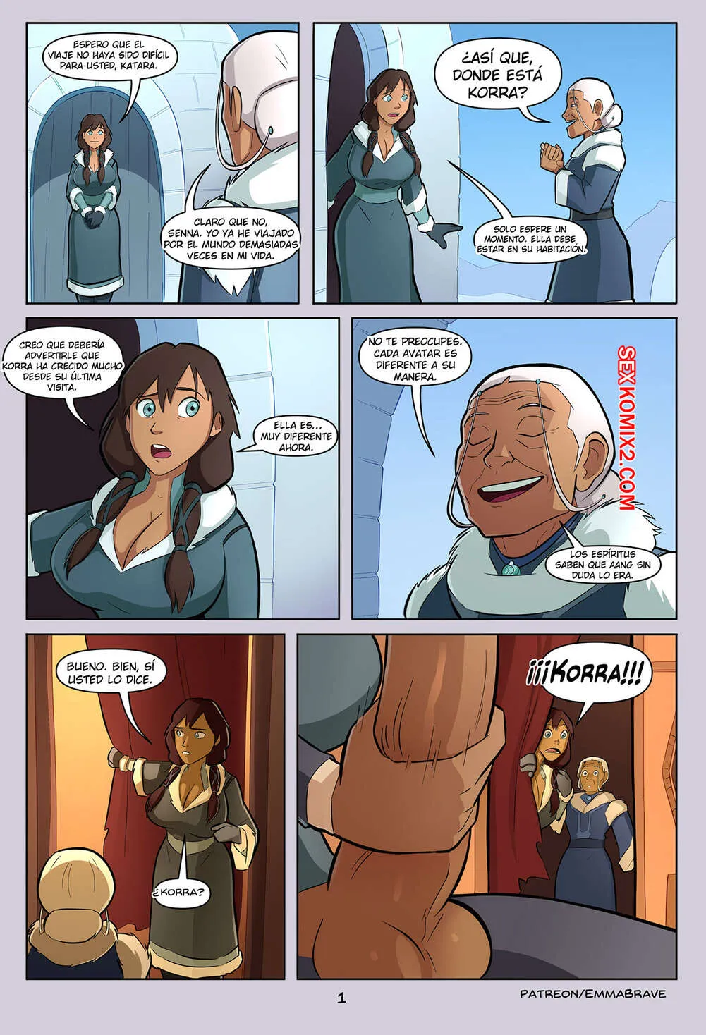 Comic Porno Korra Book One (#1)
