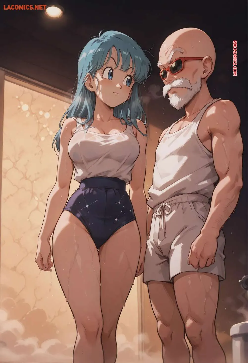 Comic Porno Bulma X Master Roshi. Scarlet Meow (#3)