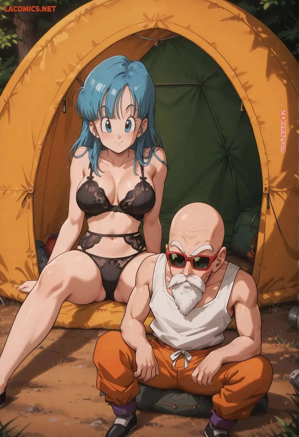 Comic Porno Bulma X Master Roshi. Scarlet Meow (#7)