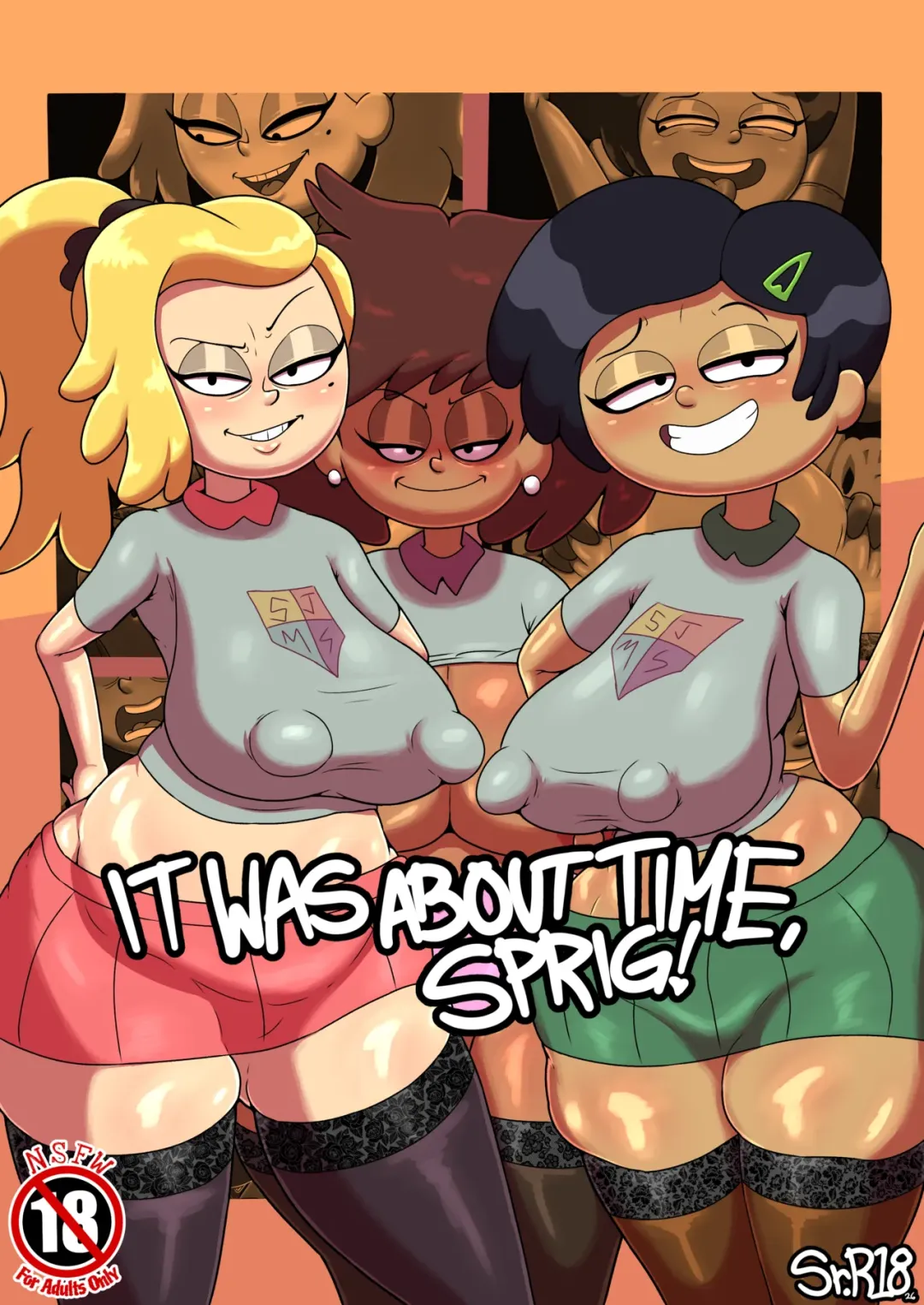 Comic Porno It’s About Time, Sprig! - Srr18 (#1)