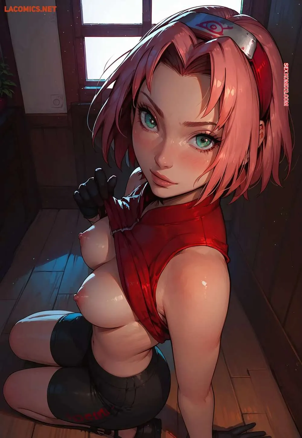 Comic Porno Sakura Haruno Shows Off. Lowfirestudios (#6)