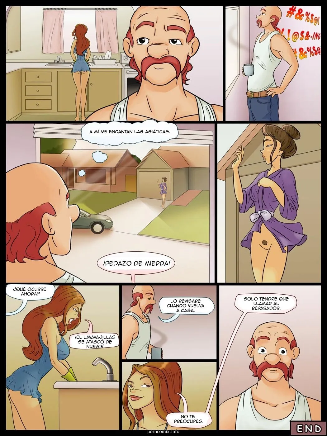 Comic Porno [Wok] Serviced With A Smile (#8)