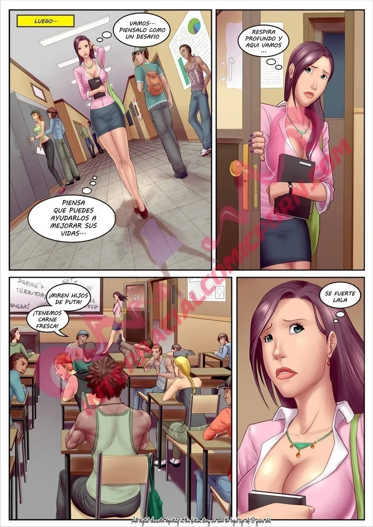 Comic Porno [Interracial-Comics] Slut Teacher (#2)