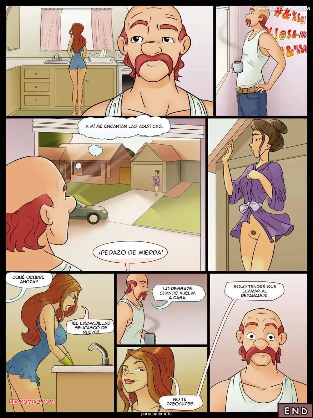 Comic Porno Serviced With A Smile. Wok (#8)