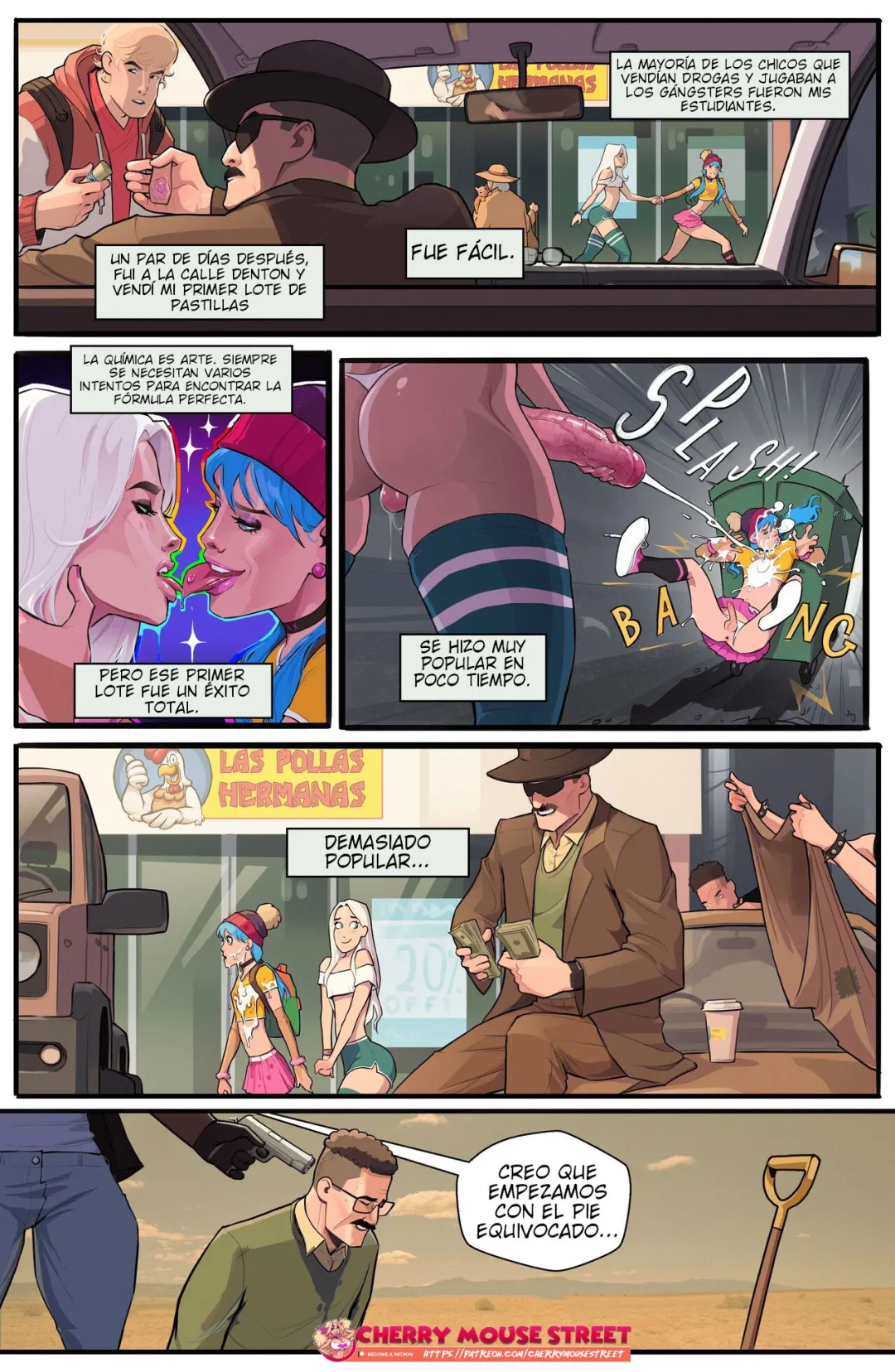 Comic Porno [Cherry Mouse Street] The Flynns - Pink Sky (Comic Porn) (#4)