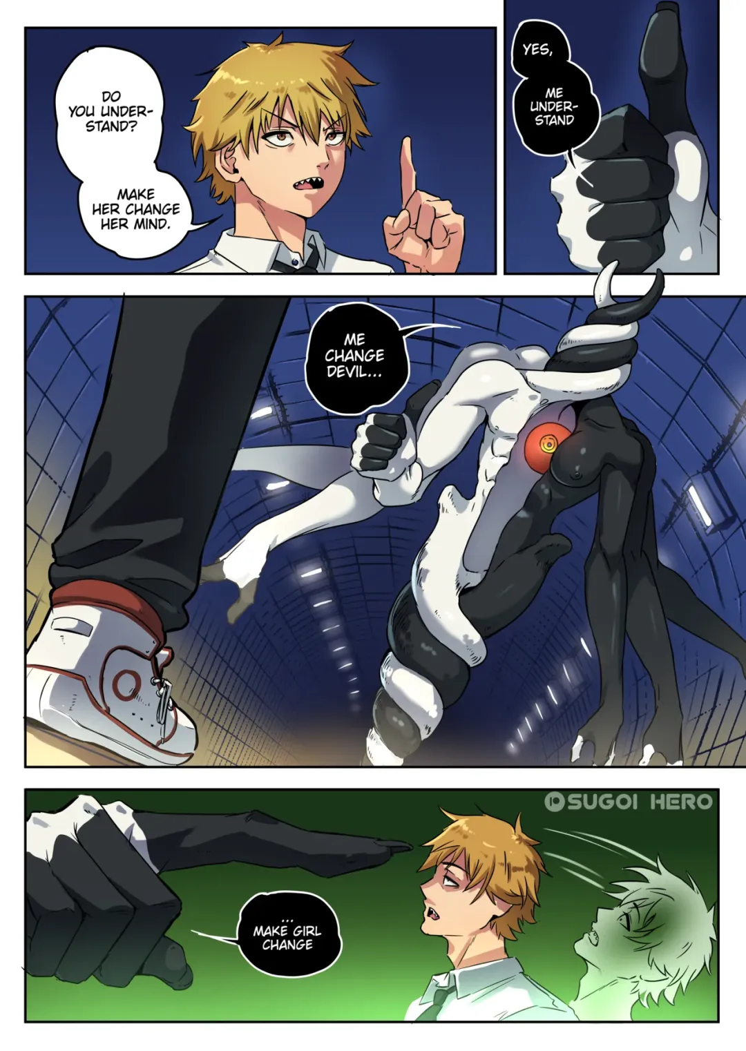 Comic Porno Reze Up! - Tsfsingularity (#2)