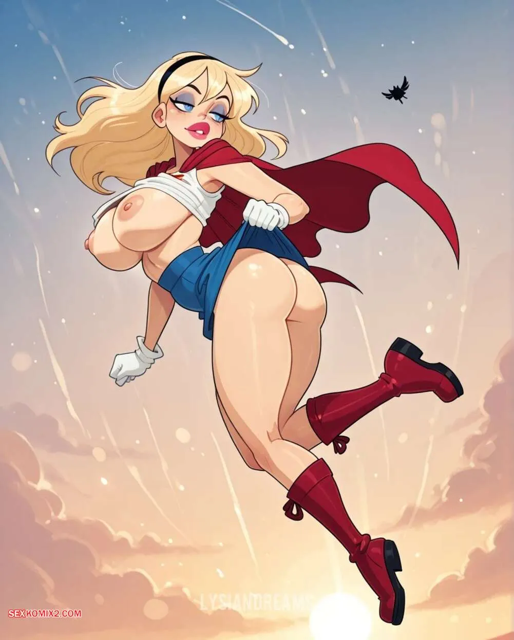 Comic Porno Supergirl Comics. Lysian Dreams (#5)
