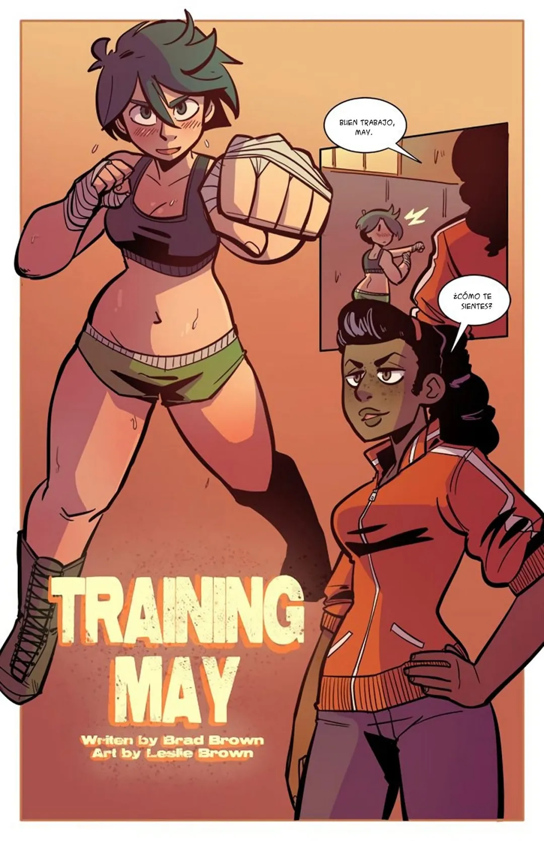 Comic Porno [Lesli Brown] Training May (Comic Porn) (#2)