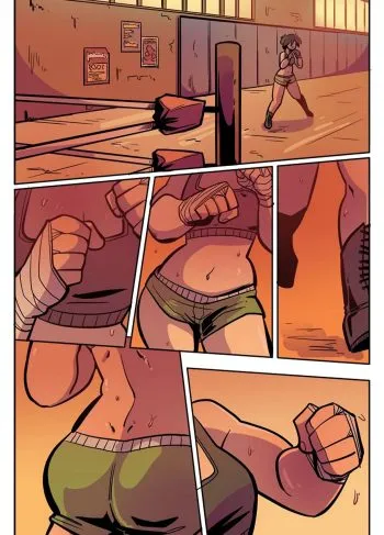 Comic Porno [Lesli Brown] Training May (Comic Porn)