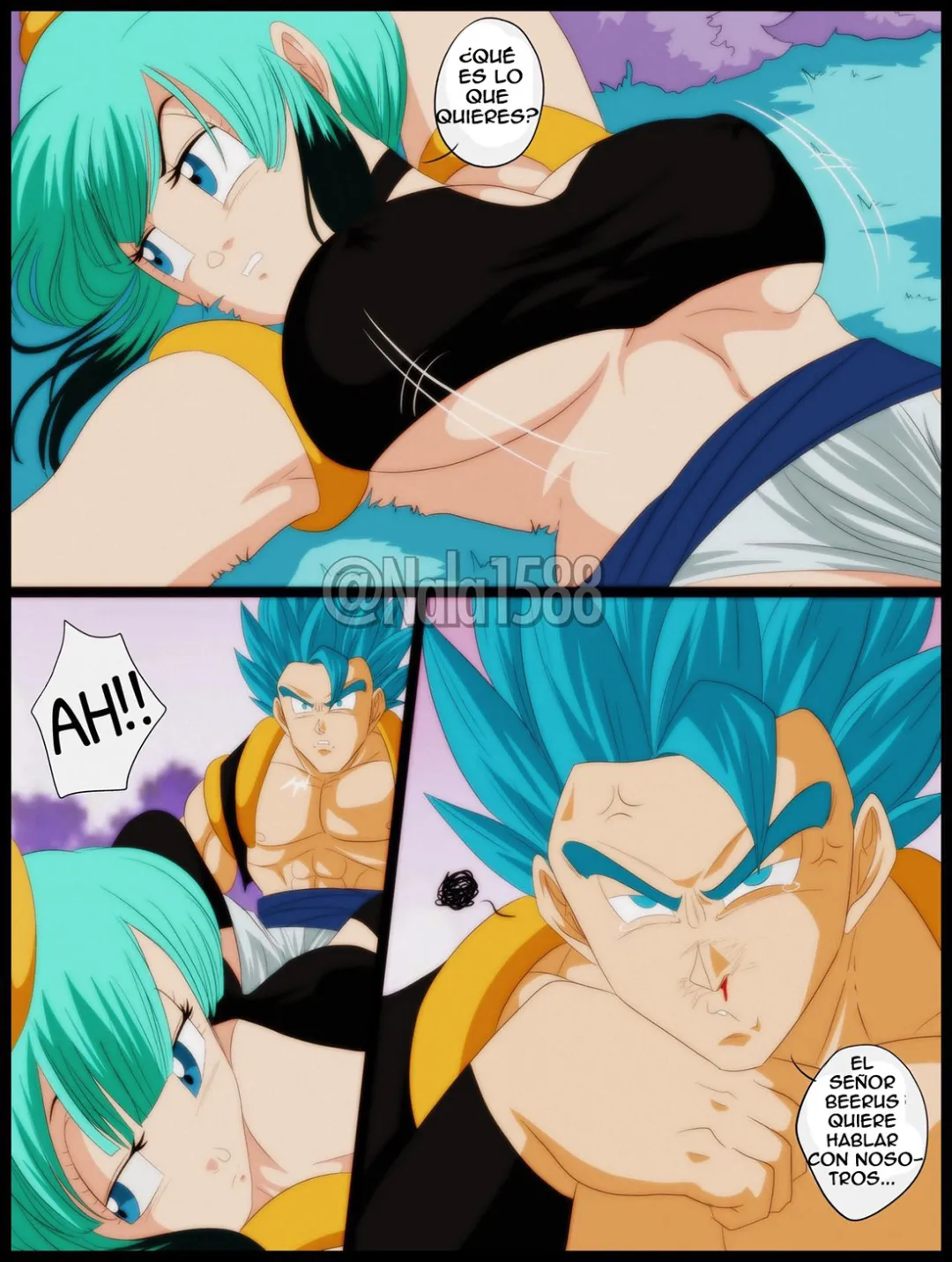 Comic Porno [Nala1588] Bang Bang Parte 1 (Dragon Ball Z) (#8)