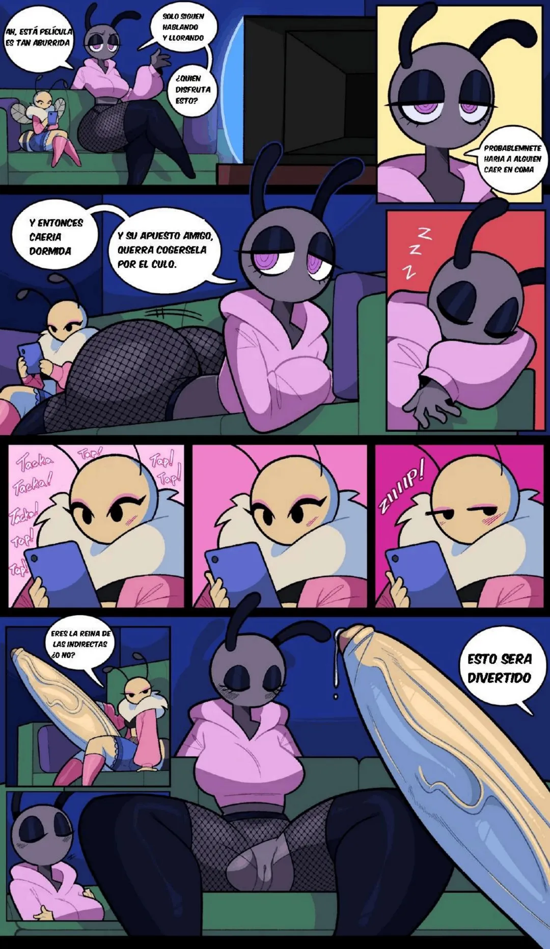 Comic Porno Noche De Cine - Idolomantises (#1)