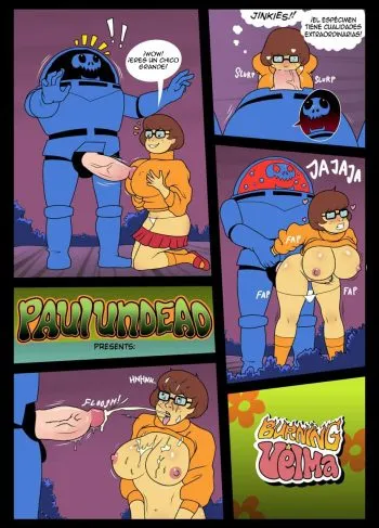 Comic Porno [Paul Undead] Burning Velma (Scooby-Doo)