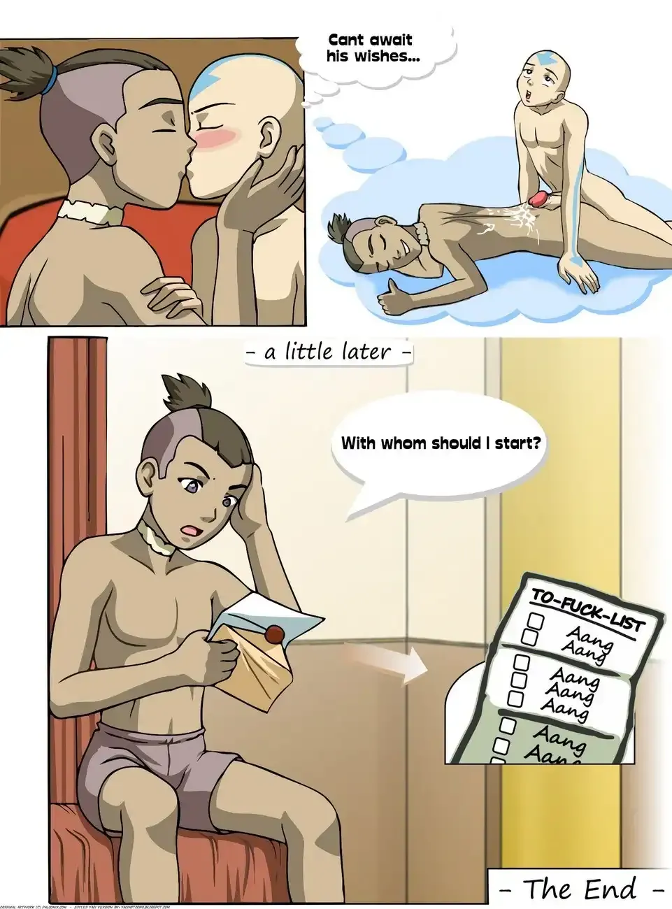 Comic Porno Sokka’s Biggest Wish - Palcomix (#7)