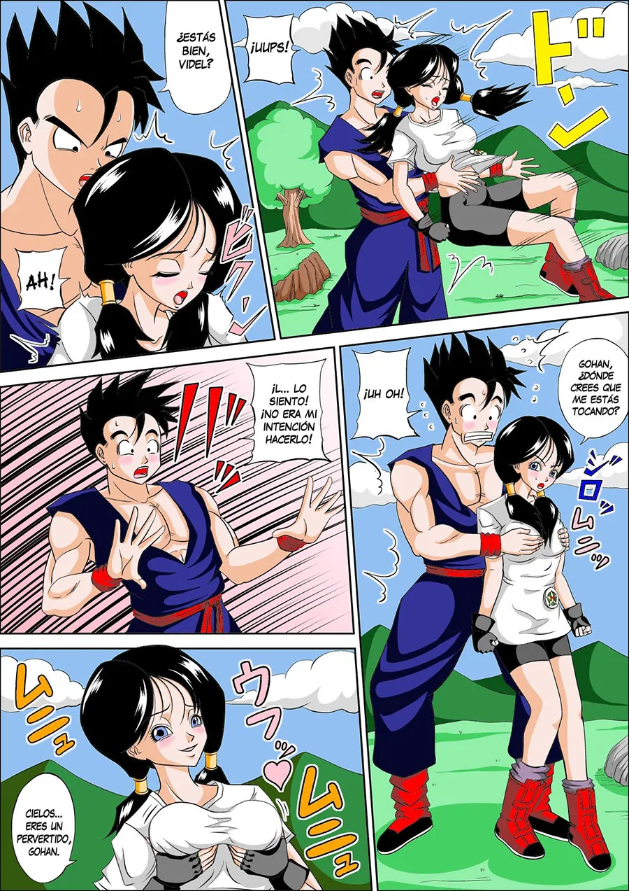 Comic Porno [Muscleman] Dragon Fuck! La Tentacion De Videl (Dragon Ball Z) (#4)