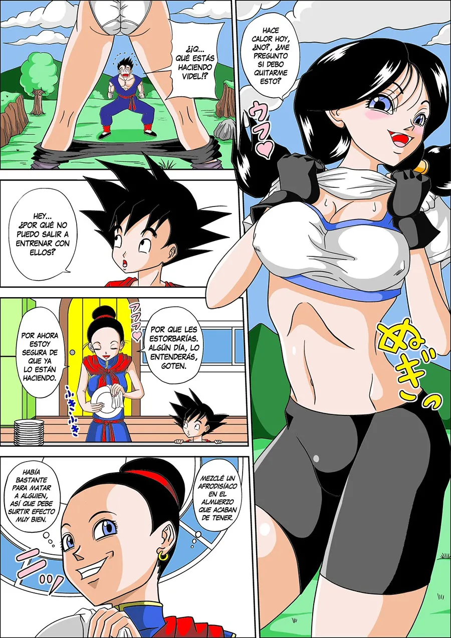 Comic Porno [Muscleman] Dragon Fuck! La Tentacion De Videl (Dragon Ball Z) (#5)