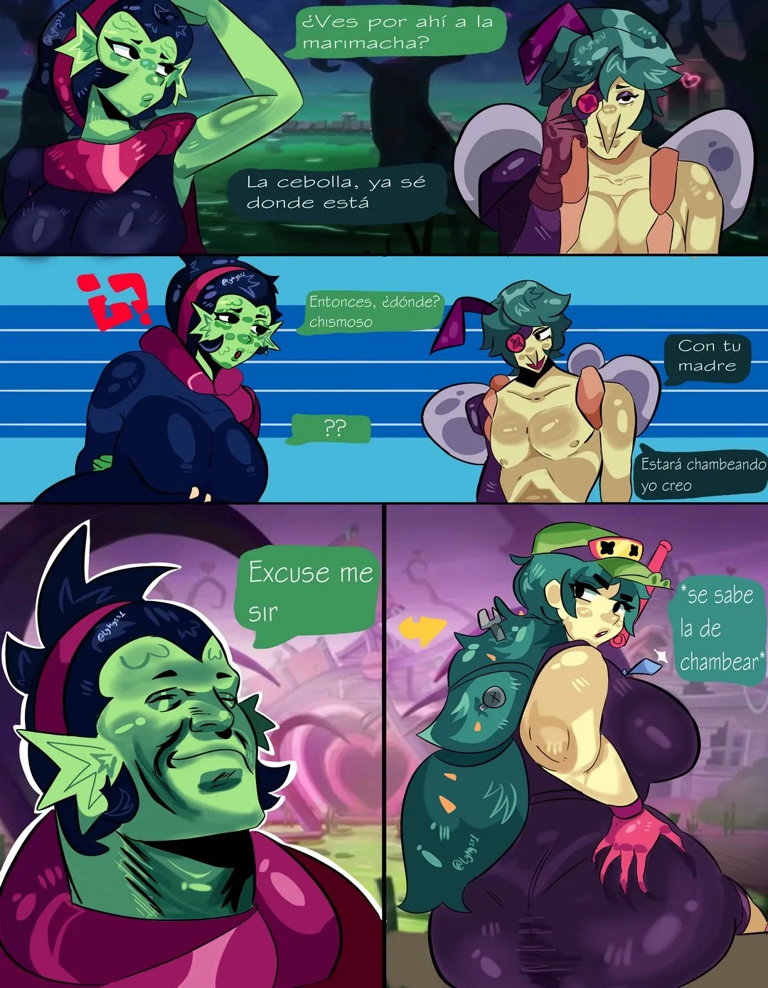 Comic Porno Secreto En El Pantano - Lykyss (#3)