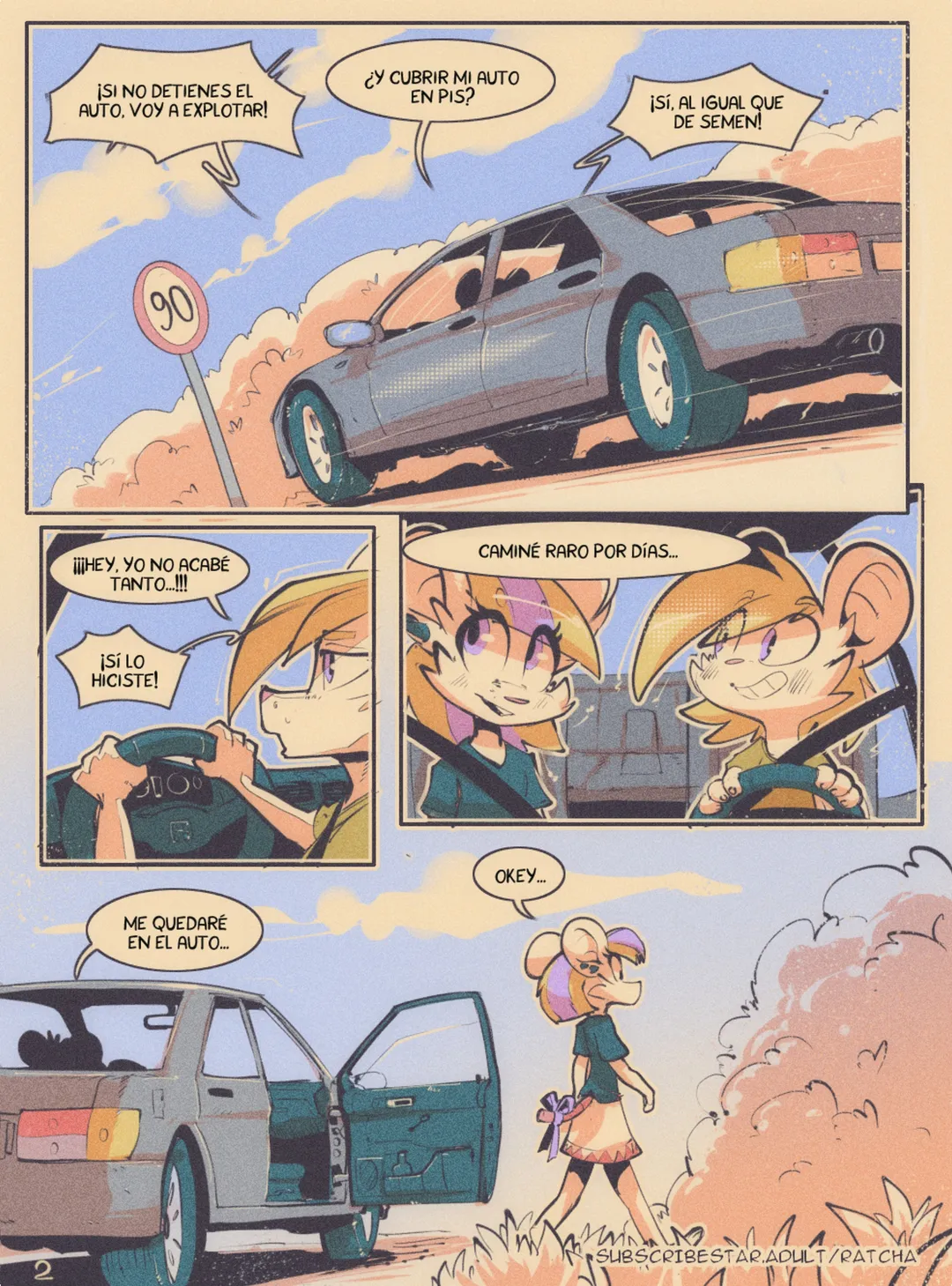 Comic Porno [Ratcha] Skye High Club (#2)