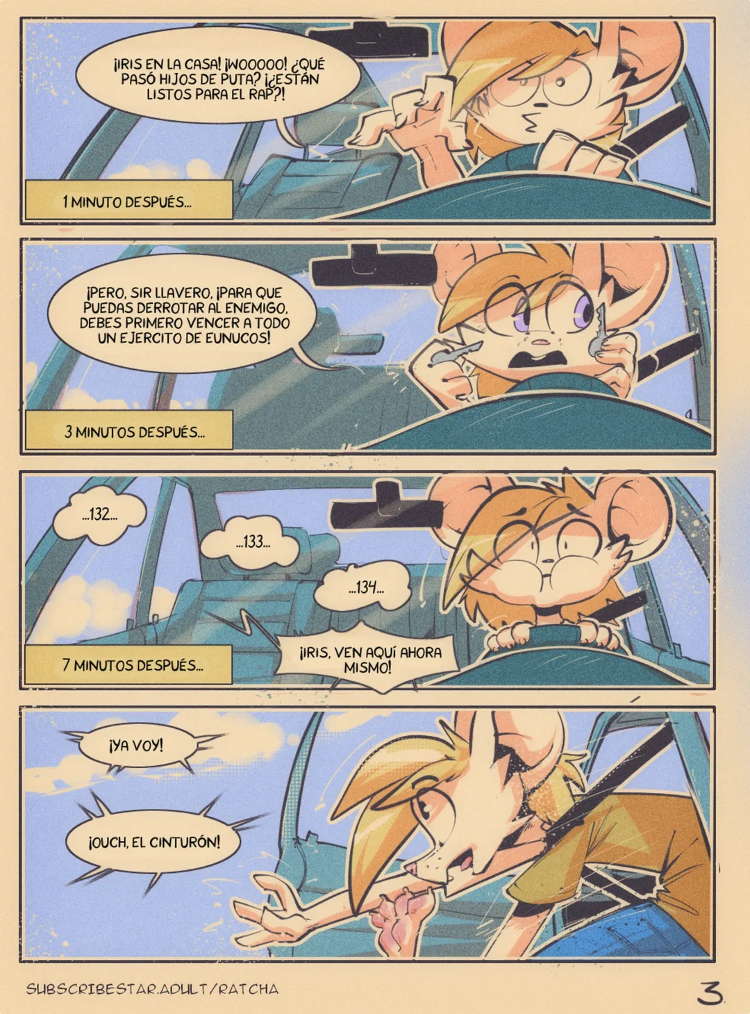 Comic Porno [Ratcha] Skye High Club (#3)