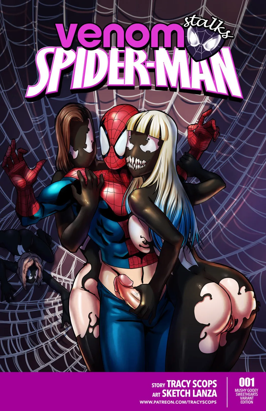 Comic Porno [Tracy Scops] Venom Stalks Spider-Man (Spider-Man) (#1)