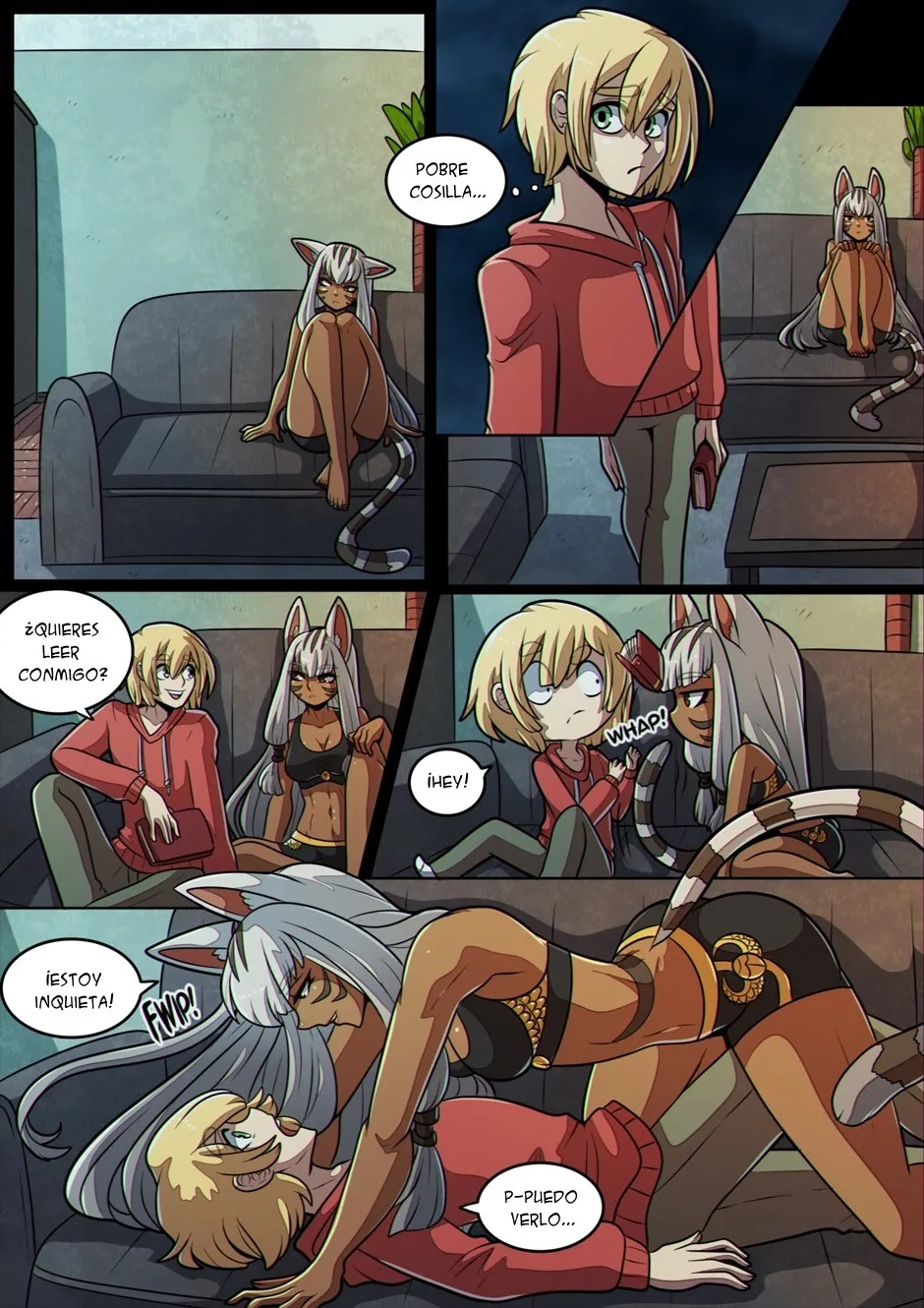 Comic Porno Mau Is Restless - Kinkymation (#8)