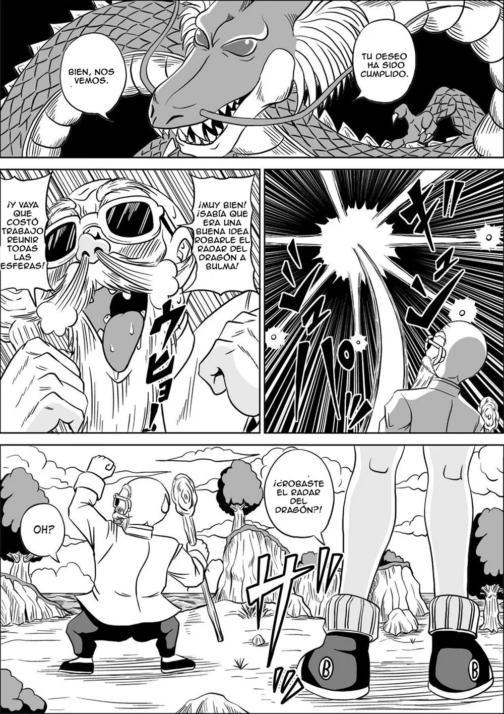 Comic Porno [Muscleman] Kame Sennin Ambition Parte 1 (Dragon Ball) (#8)