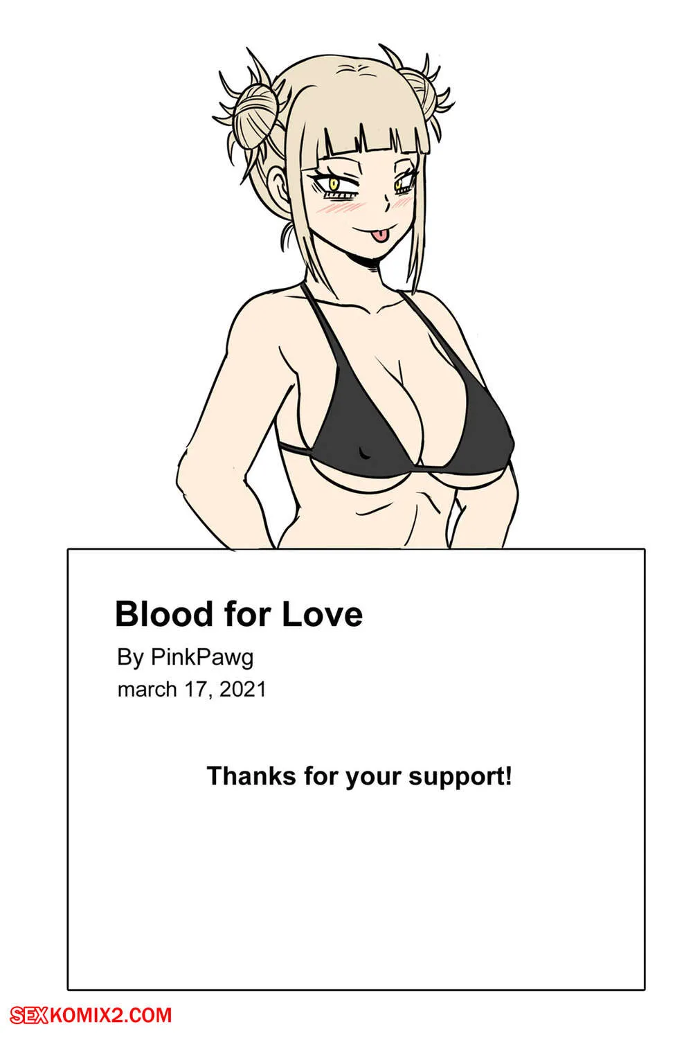 Comic Porno Blood For Love. Pink Pawg. (#16)