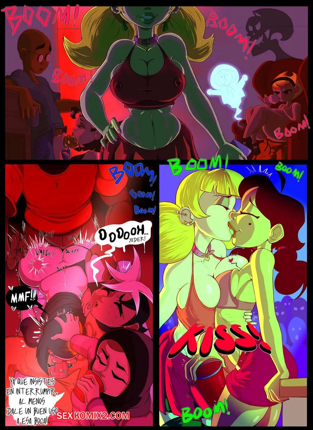 Comic Porno Cartoon College Party (#9)