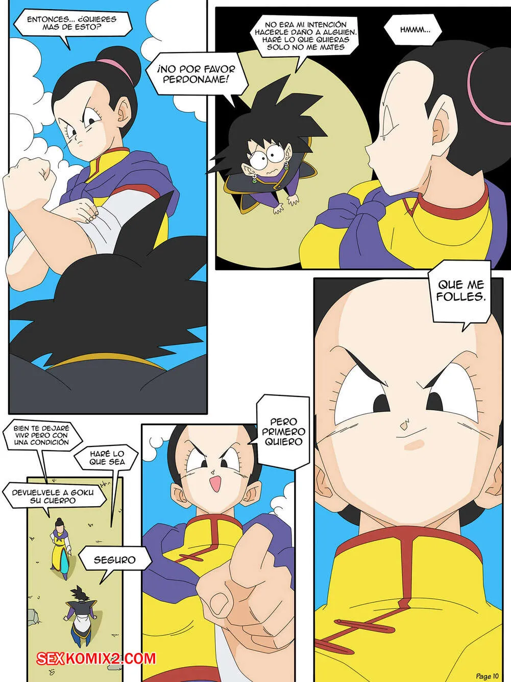 Comic Porno Dragon Ball Yamete. Zamasus Ambition Botbot. (#12)