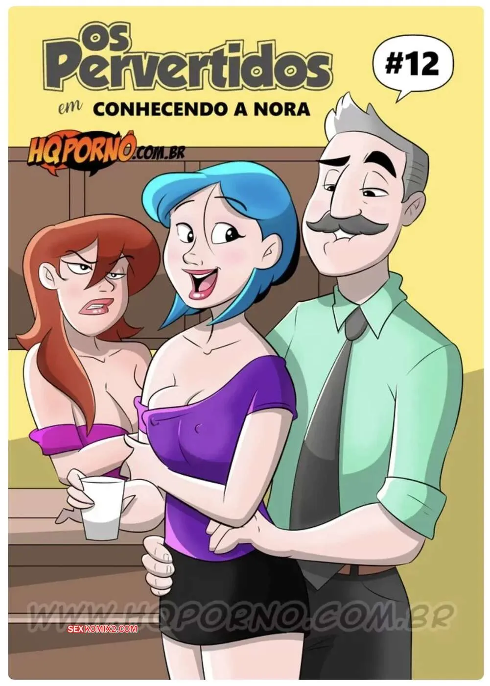 Comic Porno Os Pervertidos. Parte 12. Hqporno (#1)