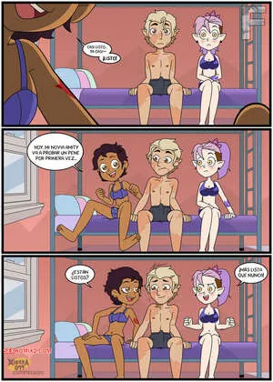 Comic Porno Amity Tries Dick For The First Time. Xierra099.