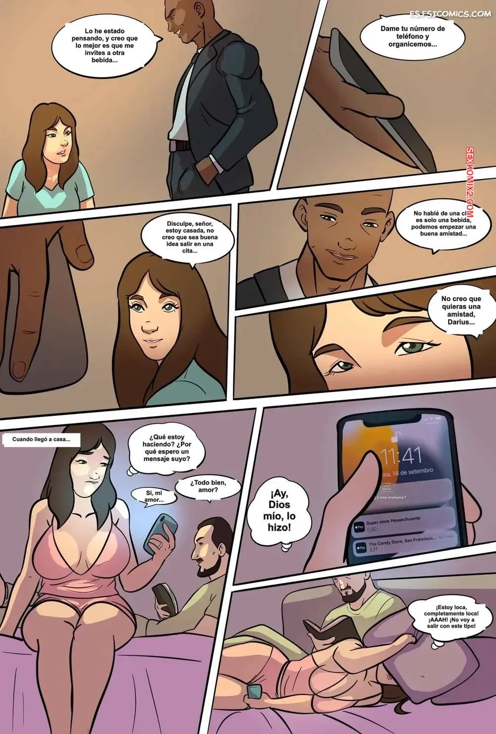 Comic Porno Born To Be Breed. Illustravitor (#5)
