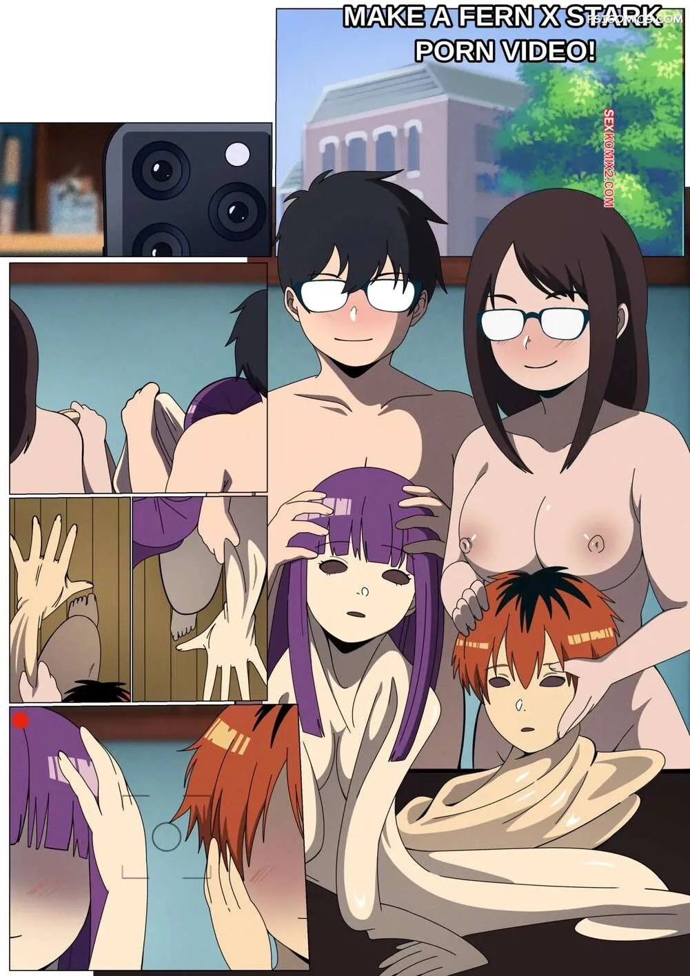 Comic Porno Fat Nerd Couple To Fern X Stark. Diogio (#1)