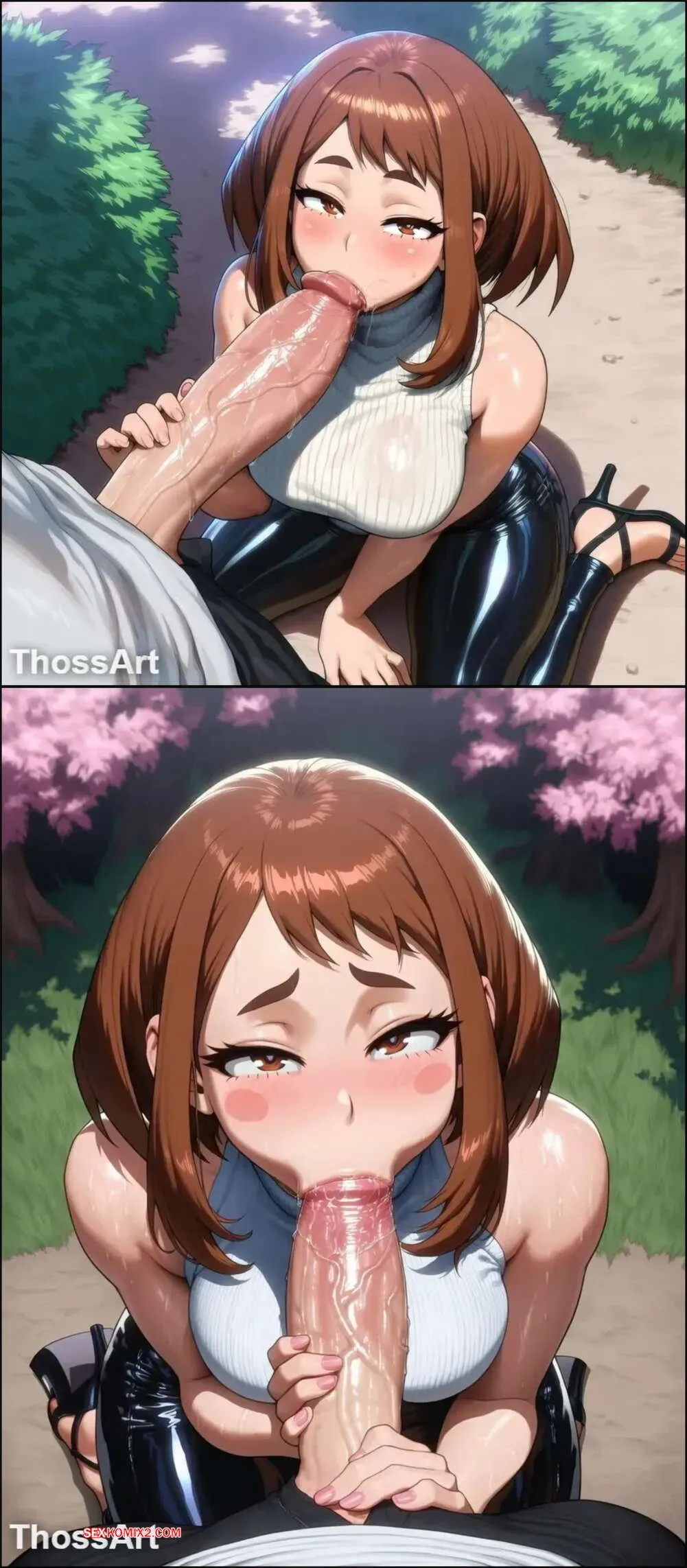 Comic Porno Ochacos Super Fan. Thossart (#15)