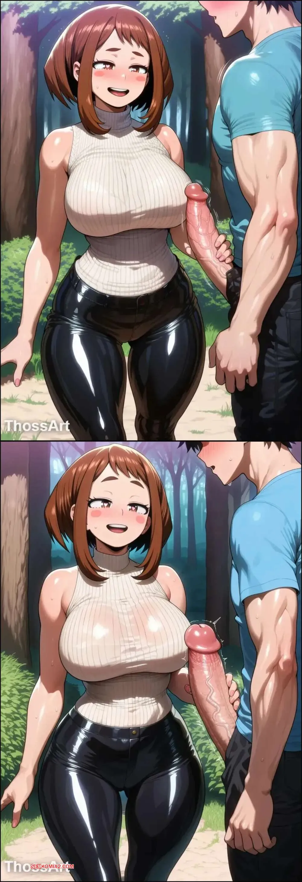 Comic Porno Ochacos Super Fan. Thossart (#10)